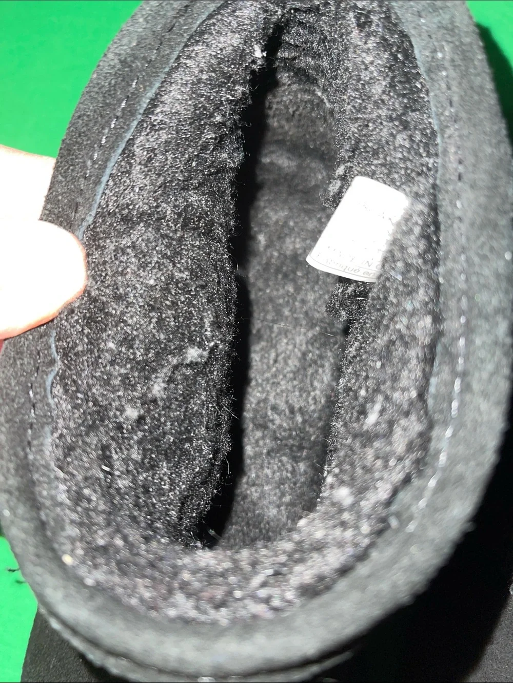 BearPaw Kids Black Suede Ankle Boots
